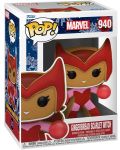 Figurica Funko POP! Marvel: Holiday - Gingerbread Scarlet Witch #940 - 2t