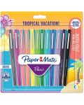 Flomasteri Paper Mate Flair - Tropical Vacation, 12 boja - 1t