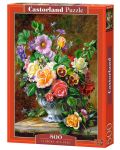 Puzzle Castorland od 500 dijelova - Vaza s cvijećem, Albert Williams - 1t