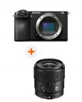 Fotoaparat Sony - Alpha A6700, Black + Objektiv Sony - E, 15mm, f/1.4 G - 1t