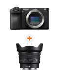 Fotoaparat Sony - Alpha A6700, Black + Objektiv Sony - E PZ, 10-20mm, f/4 G - 1t