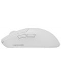 Gaming miš Genesis - Zircon 500, optički, bežični, bijeli - 7t