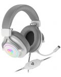 Gaming slušalice Genesis - Neon 750 RGB, bijele - 1t