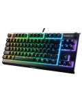 Gaming tipkovnica SteelSeries - Apex 3 TKL, RGB, US, crna - 3t