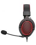 Gaming slušalice Redragon - Luna H540, crno/crvene - 2t
