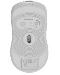 Gaming miš Genesis - Zircon 500, optički, bežični, bijeli - 9t