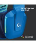 Gaming slušalice Logitech - G733, bežične, plave - 5t