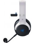 Gaming slušalice Razer - Kaira Pro, Playstation 5, crno/bijele - 5t