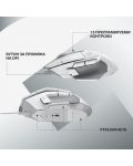 Gaming miš Logitech - G502 X EER2, optički, bijeli - 5t