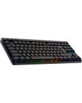 Gaming tipkovnica Logitech - G515 Lightspeed TKL, bežična, crna - 5t