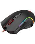 Gaming miš Redragon - Centrophorus M601-RGB, crni - 3t