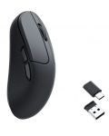 Gaming miš Keychron - M3M, optički, bežični, crni ​ - 2t