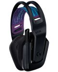 Gaming slušalice Logitech - G535 Lightspeed, bežične, crne - 4t