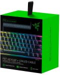 Gaming set Razer - PBT Keycap + Coiled Cable Upgrade Set, crni - 2t