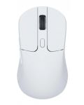 Gaming miš Keychron - M3, optički, bežični, bijeli - 1t