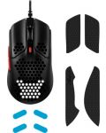 Gaming miš HyperX - Pulsefire Haste, optički, crno/crveni - 3t