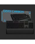 Gaming tipkovnica Logitech - G513 Carbon, GX Brown, crna - 9t