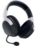 Gaming slušalice Razer - Kaira, Playstation 5, crno/bijele - 2t