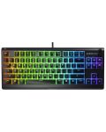 Gaming tipkovnica SteelSeries - Apex 3 TKL, RGB, US, crna - 1t