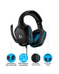 Gaming slušalice Logitech G432 - 7.1 Surround, crne - 6t