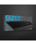 Gaming tipkovnica Logitech - G213 Prodigy, RGB, crna - 8t