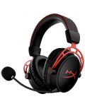 Gaming slušalice HyperX - Cloud Alpha, bežične, crno/crvene - 1t