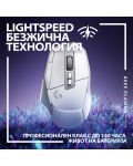 Gaming miš Logitech - G502 X Lightspeed EER2, optički, bijeli - 4t