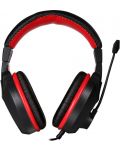 Gaming slušalice Marvo - H8321, crne/crvene - 2t