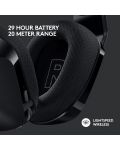Gaming slušalice Logitech - G733, bežične, crne - 4t