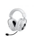 Gaming slušalice Logitech - Pro X 2 Lightspeed, bežične, bijele - 1t