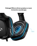 Gaming slušalice Logitech G432 - 7.1 Surround, crne - 4t