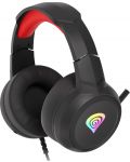 Gaming slušalice Genesis - Neon 200, crno/crvene - 3t