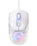 Gaming miš Marvo - Fit Lite, optički, bijeli - 1t