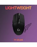 Gaming miš Logitech - G305 Lightspeed, optički, crni - 6t