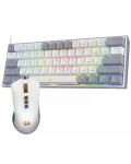 Gaming set Redragon - Dynamic Duo RD-S131, bijelo/sivi - 1t