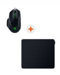 Gaming miš i podloga Razer - Basilisk V3 + Sphex V3 L, crni - 1t