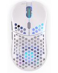 Gaming miš Endorfy - LIX Plus, optički, bežični, Onyx White - 1t