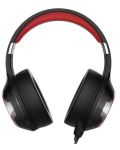 Gaming slušalice Edifier - Hecate G33, crno/crvene - 3t