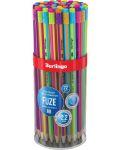 Grafitna olovka Berlingo - Fuze, HB, s gumom, asortiman - 2t