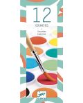 Gouache boje Djeco Classic - 12 boja - 1t