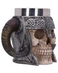 Krigla Nemesis Now Adult: Medieval - Viking Skull - 4t