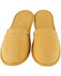 Frotirne papuče PNG - Žute, univerzalna veličina, 100% pamuk - 1t
