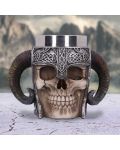 Krigla Nemesis Now Adult: Medieval - Viking Skull - 7t