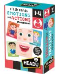 Edukativne flash kartice Headu Montessori - Emocije i djela - 1t