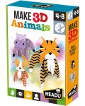 Kreativni set Headu Montessori – Napravi 3D životinje - 1t