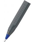 Kemijska olovka Berlingo - Silver, 1 mm, plava tinta - 2t