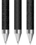Kemijska olovka Berlingo - Doubleblack, 0.7 mm, asortiman - 2t
