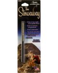 Kemijska olovka Fisher Space Pen Stowaway - Black Anodized Aluminium - 4t