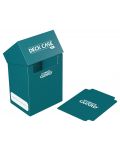 Kutija za kartice Ultimate Guard Deck Case 80+ Standard Size Petrol Blue - 3t