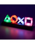 Svjetiljka Paladone Games: PlayStation - Icons - 2t